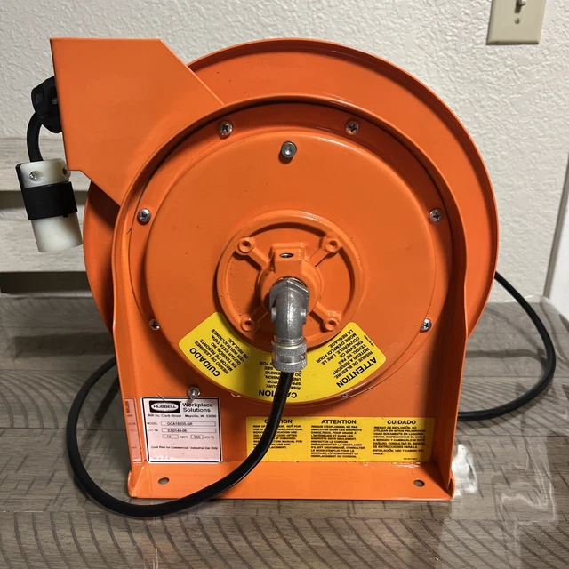 HUBBELL GLEASON INDUSTRIAL Duty Cord Reel with Single Outlet GCA16335