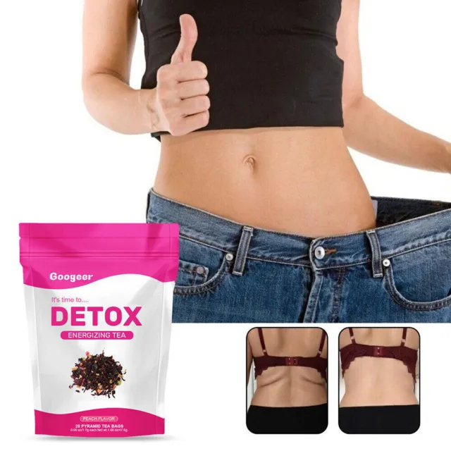 DETOX TEA - All-Natural, Supports Healthy Weight, Helps Reduce Bloating ...