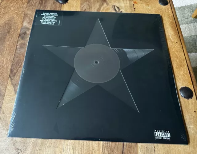 Blackstar [LP] by David Bowie Vinyl Record, 2016 ISO Records Still New Sealed