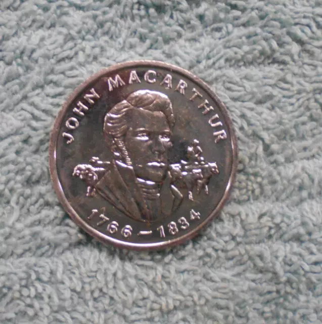 John Macarthur  Australian 1988  Medal