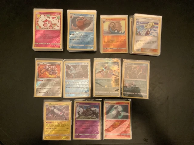 Lot De 360 Cartes Pokémon Dont 60 Brillantes Françaises Et
