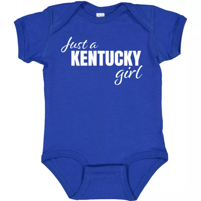 Inktastic Just A Kentucky Girl Born And Raised Baby Bodysuit Home Toddler Youth