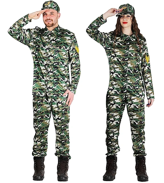 Vestito carnevale militare ragazza hotsell