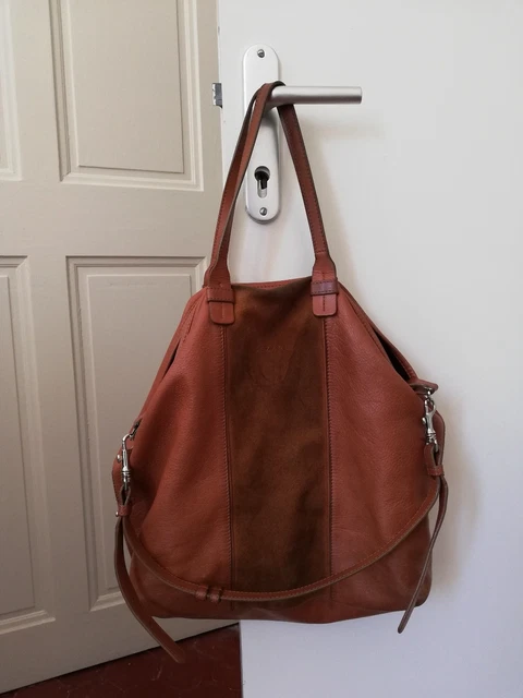 SEZANE SAC CALVIN en cuir camel EUR 20,00 PicClick FR