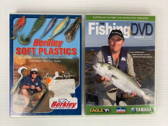 BERKLEY SOFT PLASTICS + The Fishing DVD Vol 8 Pure Fishing Lures