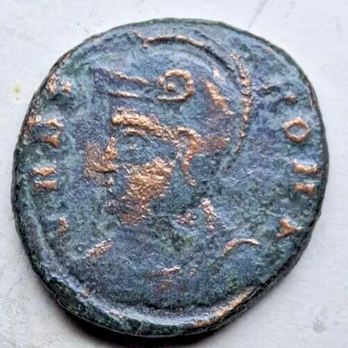 City Commemorative AD 330-3 VRBS ROMA  Ancient Authentic Roman bronze coin