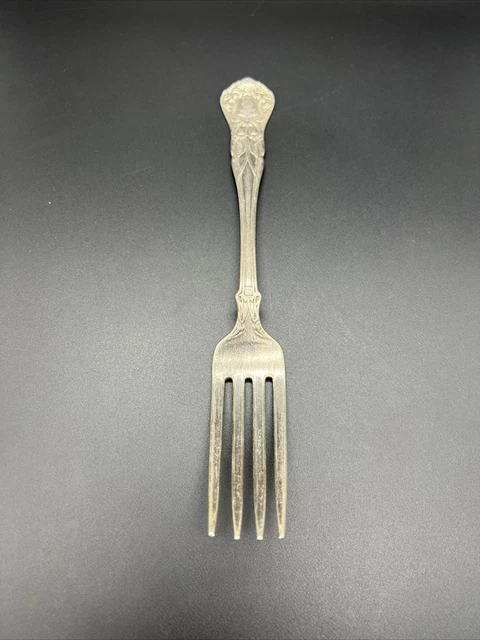1903 Hotel Astor Munschenheim Design Dinner Fork Gorham Silver