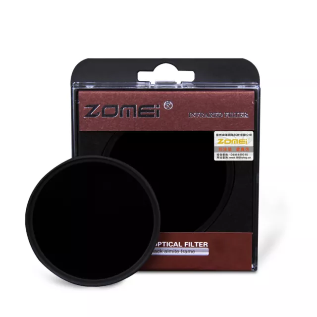 ZOMEI 25-82mm IR Filter 720nm X-Ray Infrared Filter For Sony Camera Canon Nikon