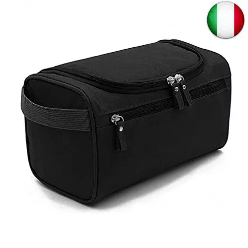 Toiletry Organizer Travel AOBETAK Grande appesa borsa da toilette impermeabile