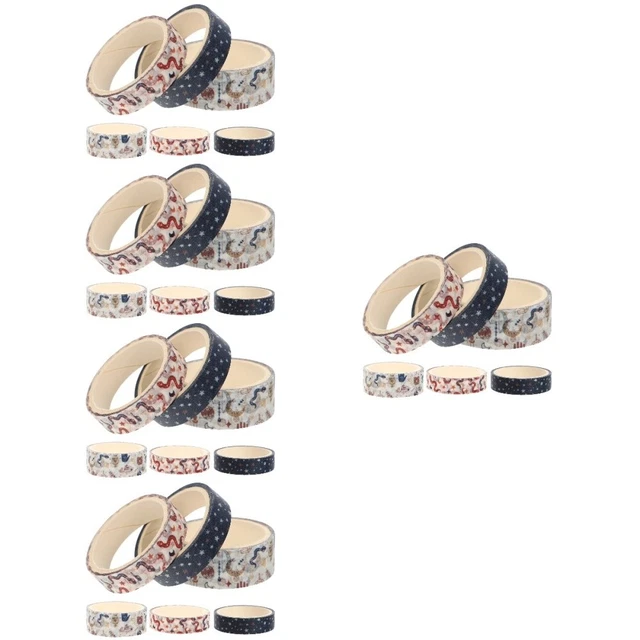 30 Rolls decorative masking washi tapes Ruban Décoratif Esthétique Décor D'époqu