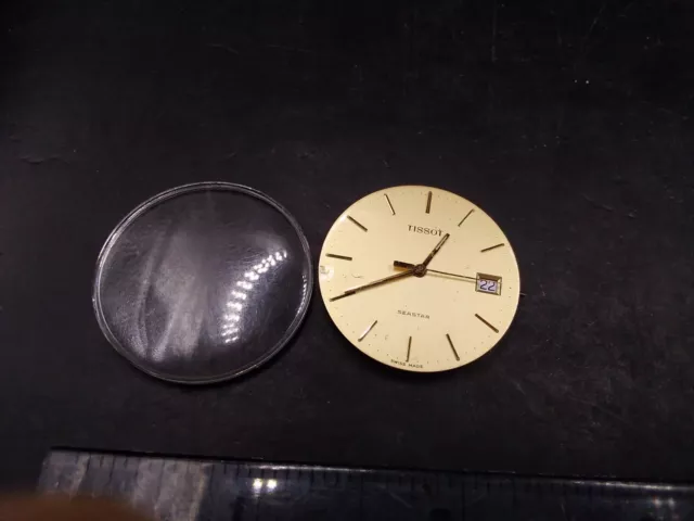 Uhr TISSOT Seastar, Cal. ETA 955.121, Quartz, 34,8mm, Herrenuhr.