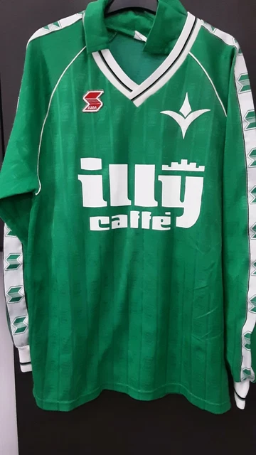 MAGLIA CALCIO JERSEY Trikot Vintage Abm Triestina Terza Maglia