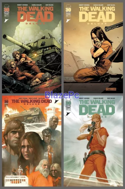 Walking Dead Deluxe #47 Cover A B C D Variant Set Options 2022 Image Comics NM