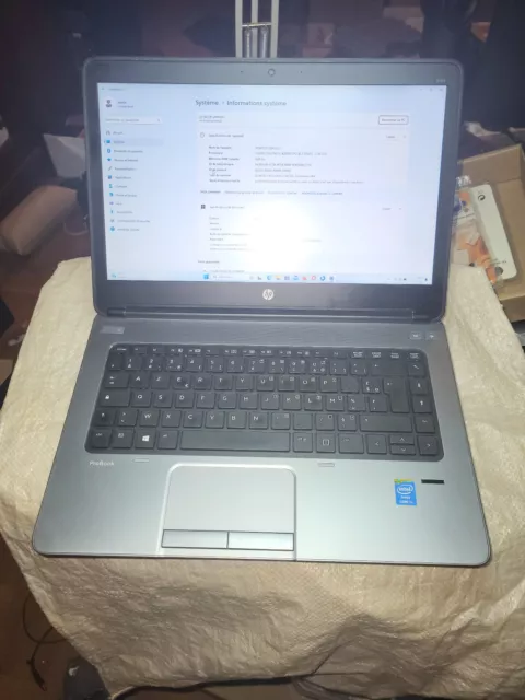 Pc portable HP Probook 640 G1 Intel Core I5 4200M 8Go ram 240Go SSD sata