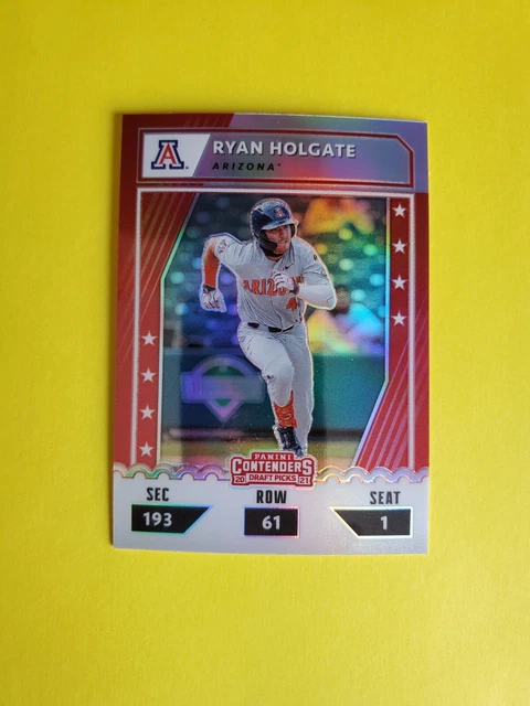 Ryan Holgate - 2021 Panini Elite Extra Edition College Tickets Optic Holo Prizm