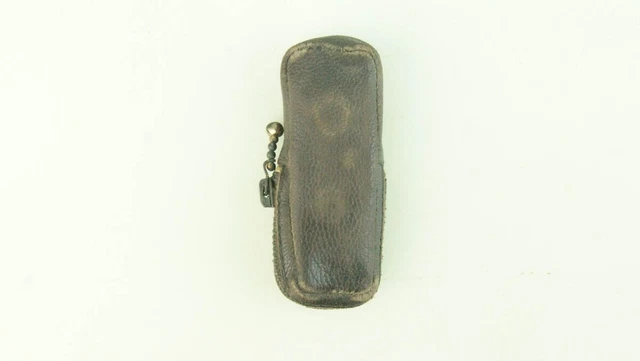 Bolso De Cuero Para Cámara Vef Riga Minox, Original, Raro, Buen Estado