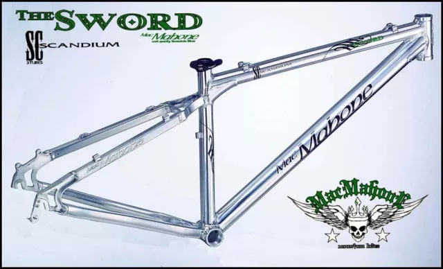 MTB 26" bicycle Scandium frame Hardtail Near New