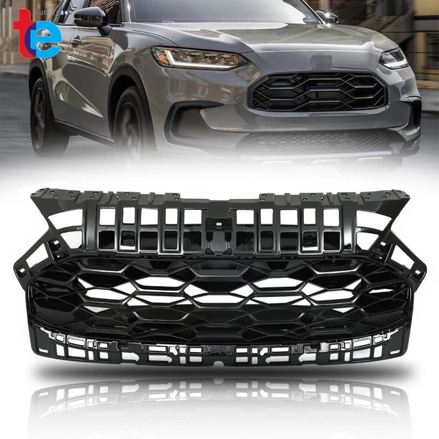 FIT FOR 20232024 Honda HRV Front Upper Bumper Grill Gloss