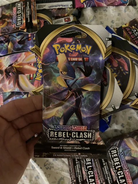 Sword & Shield: Rebel Clash - Sleeved Booster Pack - Pokemon TCG Trading Card Ga