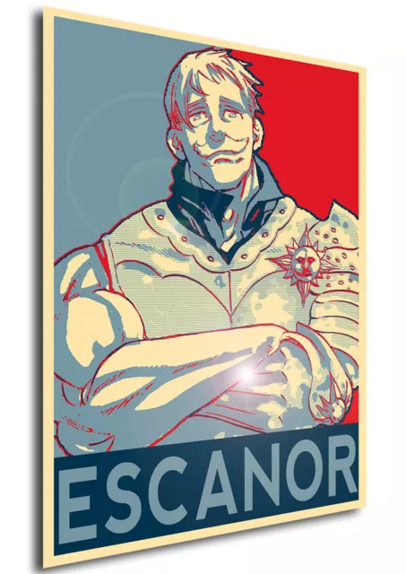 Poster Propaganda - Seven Deadly Sins - Escanor