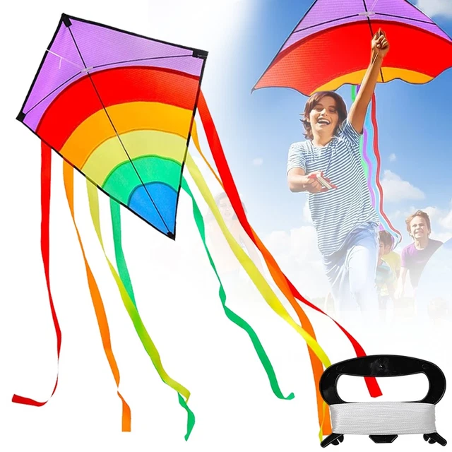 CIM Großer Kinder-Drachen - SUPER Drachen Happy Eddy XL - Einleiner Flugdrachen Für Kinder Ab 6 Jahren - 102x108cm - Inklusiv Drachenschnur Und Streifenschwänze: Tests, Infos & Preisvergleich