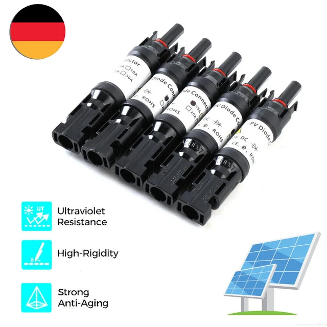 Connettore diodo fotovoltaico (15A-30A) connettore diodo solare modulo solare connettore fotovoltaico