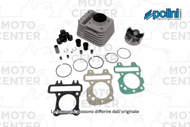 KIT CILINDRO ALLUMINIO Ø 49 mm. POLINI PIAGGIO  LIBERTY 50 4T iGET 3V ie E3 ('16