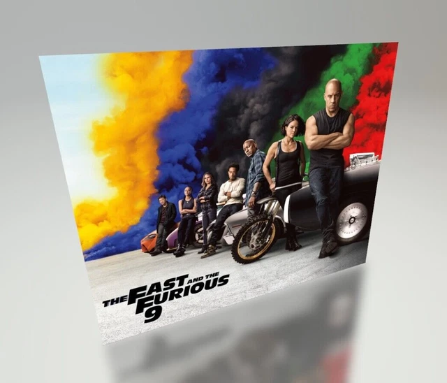 Fa9 Sticker AUFKLEBER/ STICKER FAST & Furious 9 The fast Saga Fast and Furious 9 £0 ...