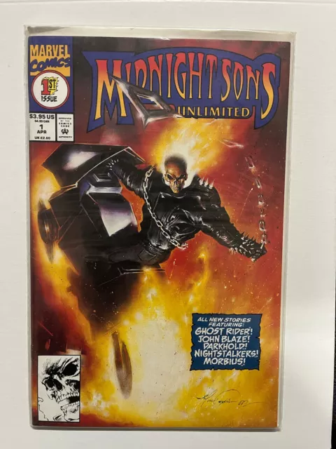 Midnight Sons Unlimited #1 [Morbius, Ghost Rider The Darkhold & Nightstalkers)