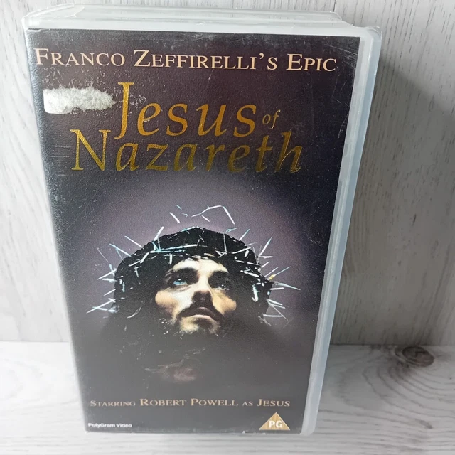 JESUS OF NAZARETH Vhs Boxset Tape - Rare Retro Movie £12.98 - PicClick UK