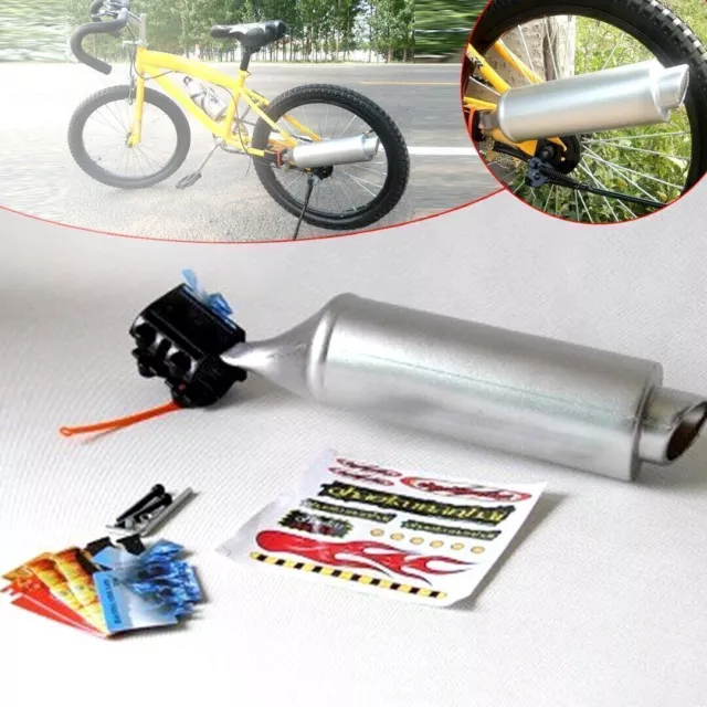 Turbospoke Bicycle Exhaust Exhaust Engine Sound Noise MTB BMX New