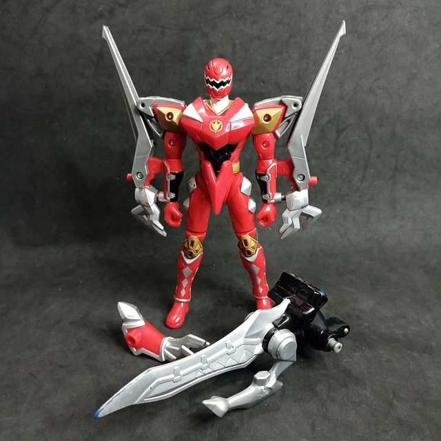 Red Ranger Thunder POWER RANGERS DINO Thunder_ Quad Battlized Red Ranger_ Bandai 2003 ...