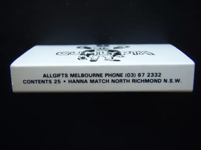 GUMLY PTA McCRACKEN'S AUSTRALIAN BITTER ALE MATCHBOX 3