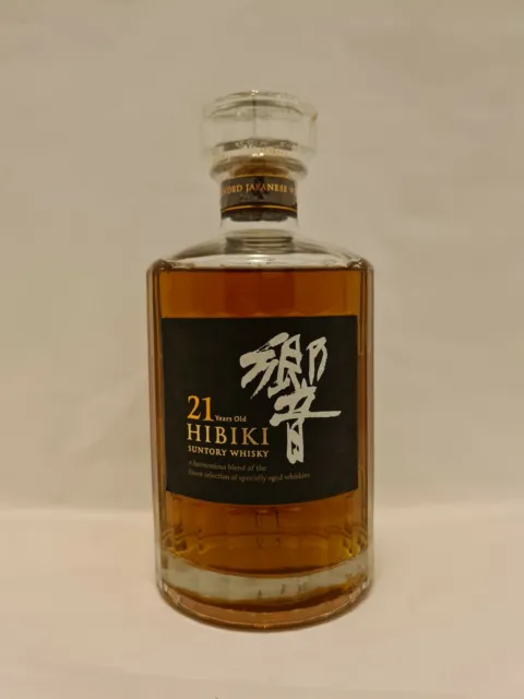 Suntory Hibiki 21 Year Old Blended Japanese Whisky 700ml (no box)