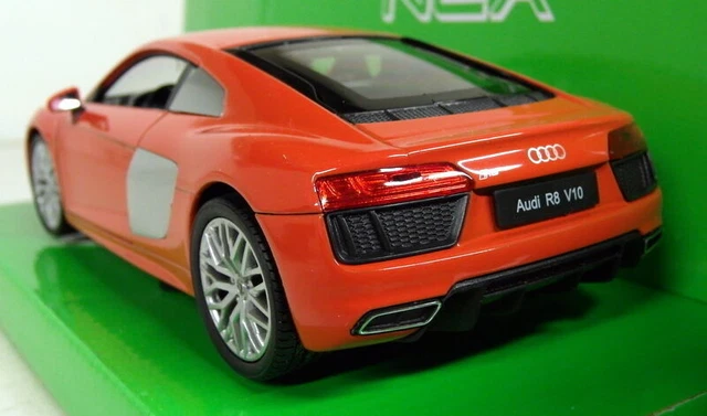 NEX MODELS 1/24 Scale 24065W Audi R8 V10 Plus Red Diecast model car $77 ...