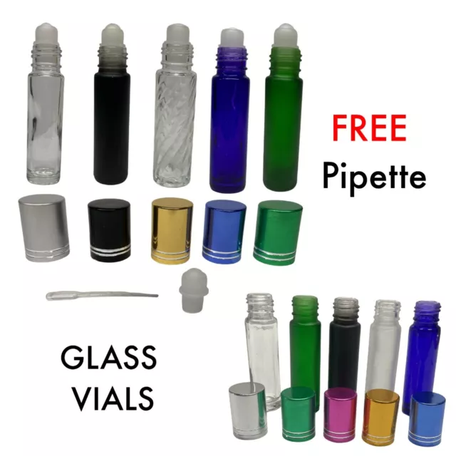 Vetro Profumo Ricaricabile Tubi Trasparente Vuoto Liquido Campione Glassvials