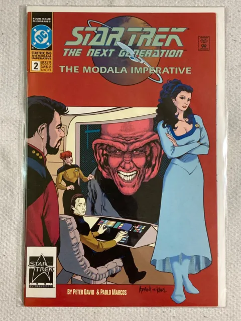 Star Trek TNG: The Modala Imperative #2 1991 VF+/NM DC Comics