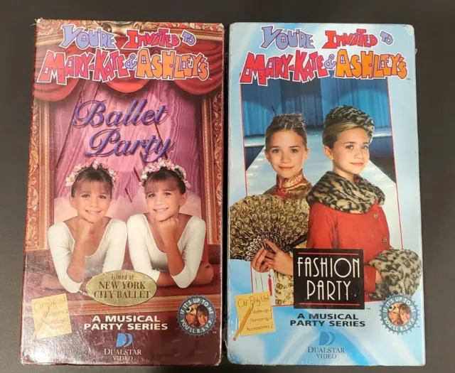 MARY-KATE & ASHLEY'S Ballet Party (VHS) Olsen NYC Ballet Theater ...