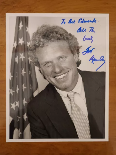 Joseph Kennedy II Signed Autographed Photograph Massachusetts Congressman