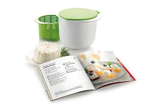 Lekue Cheese Maker Kit with Recipe Book White