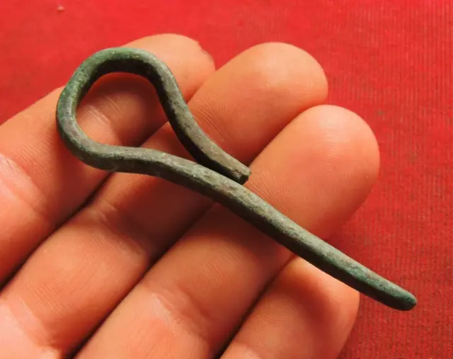 Ancient bronze Viking musical instrument Vargan