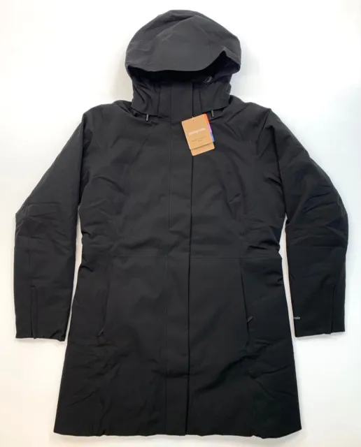 Women's PATAGONIA Tres 3-in-1 Insulated Parka Jacket #28409 BLACK Size XL