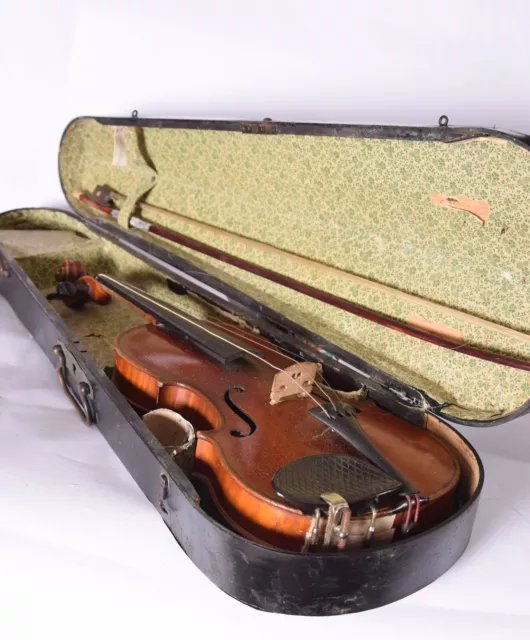 Antike Geige Violine Gustav Poschardt