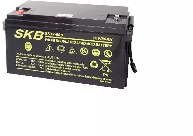 BATTERIA AL PIOMBO 12V 80Ah PER USO CICLICO SKB 38.6680.05