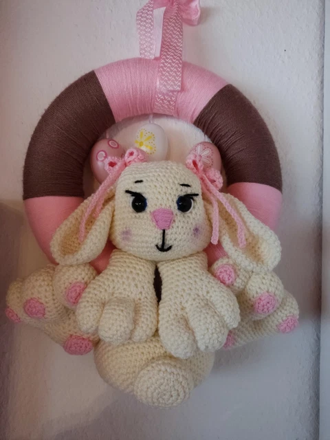 Amigurumi Ostertürkranz Handarbeit