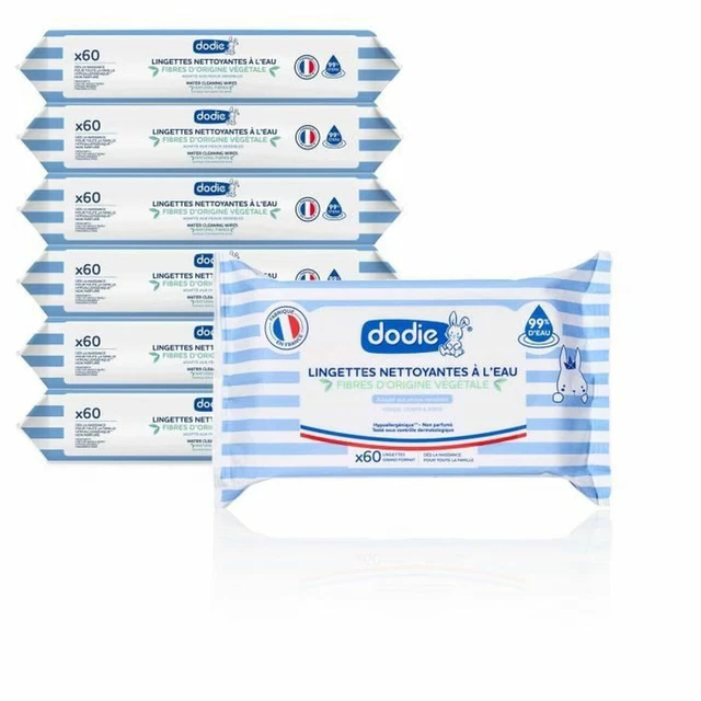Lingettes imprégnées Dodie 7 uds
