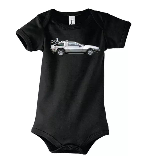 Youth Designz Baby Strampler DeLorean Print Body Zurück in die Zukunft Future