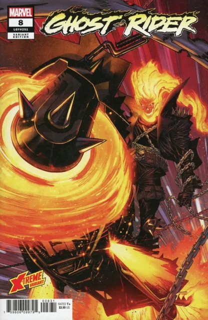 Ghost Rider #8 2022 Unread 1st Print Martin Coccolo Variant Cover Marvel Comic