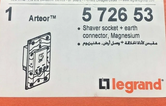 Legrand 050316 SCHUKO-STECKER SE WS