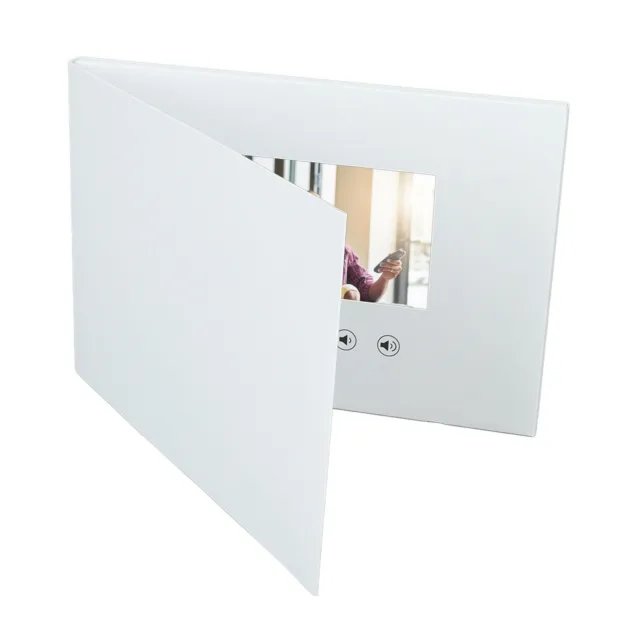 5 Inch Blank Video Greeting Cards Card With Video Display 256MB Memory Video